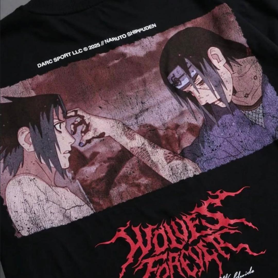 CAMISETA OVERSIZED - SASUKE VS ITACHI