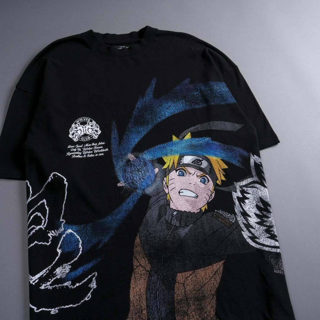 CAMISETA OVERSIZED - NARUTO UZUMAKI