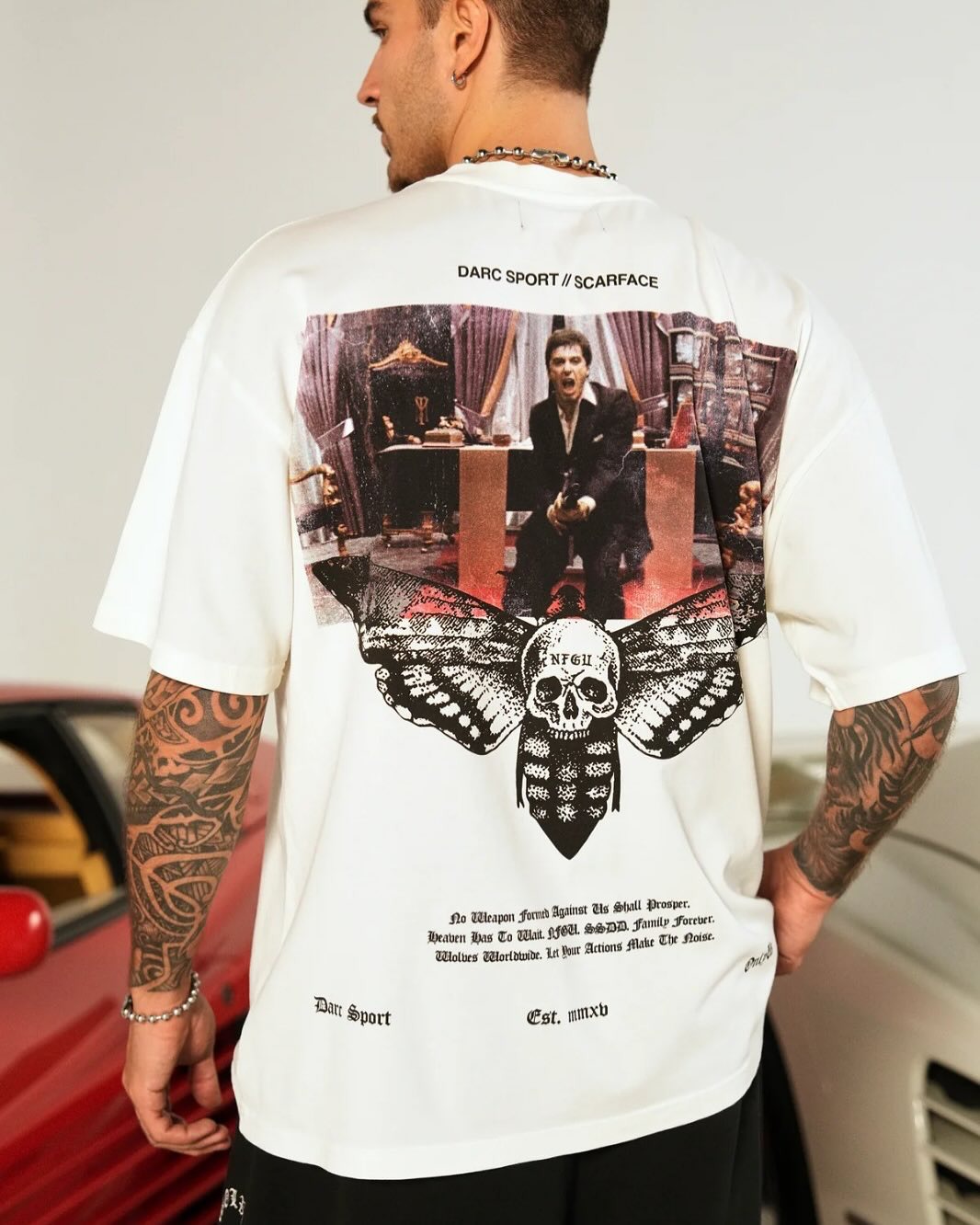 CAMISETA OVERSIZED -  SAY HELLO WHITE