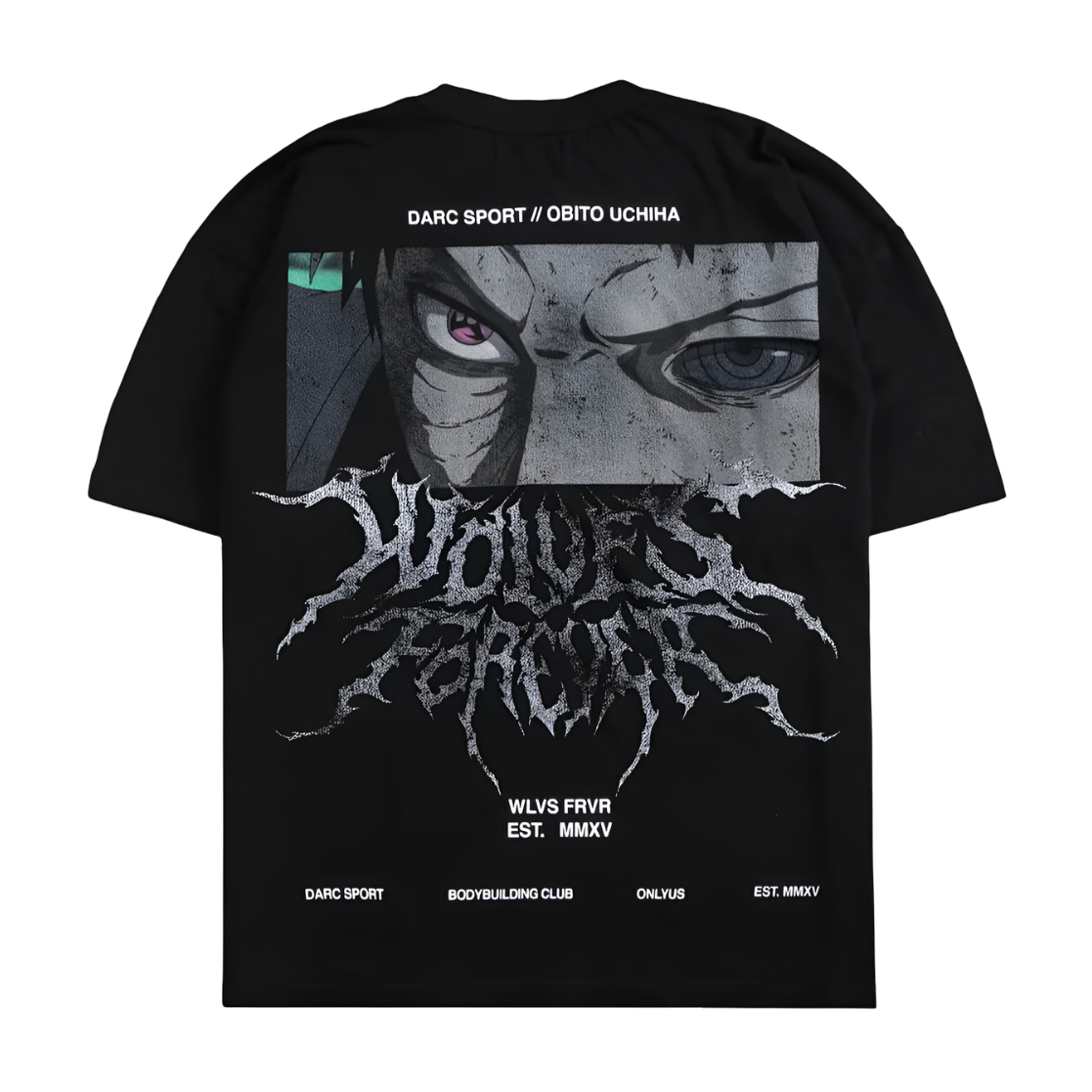 CAMISETA OVERSIZED - OBITO EYES