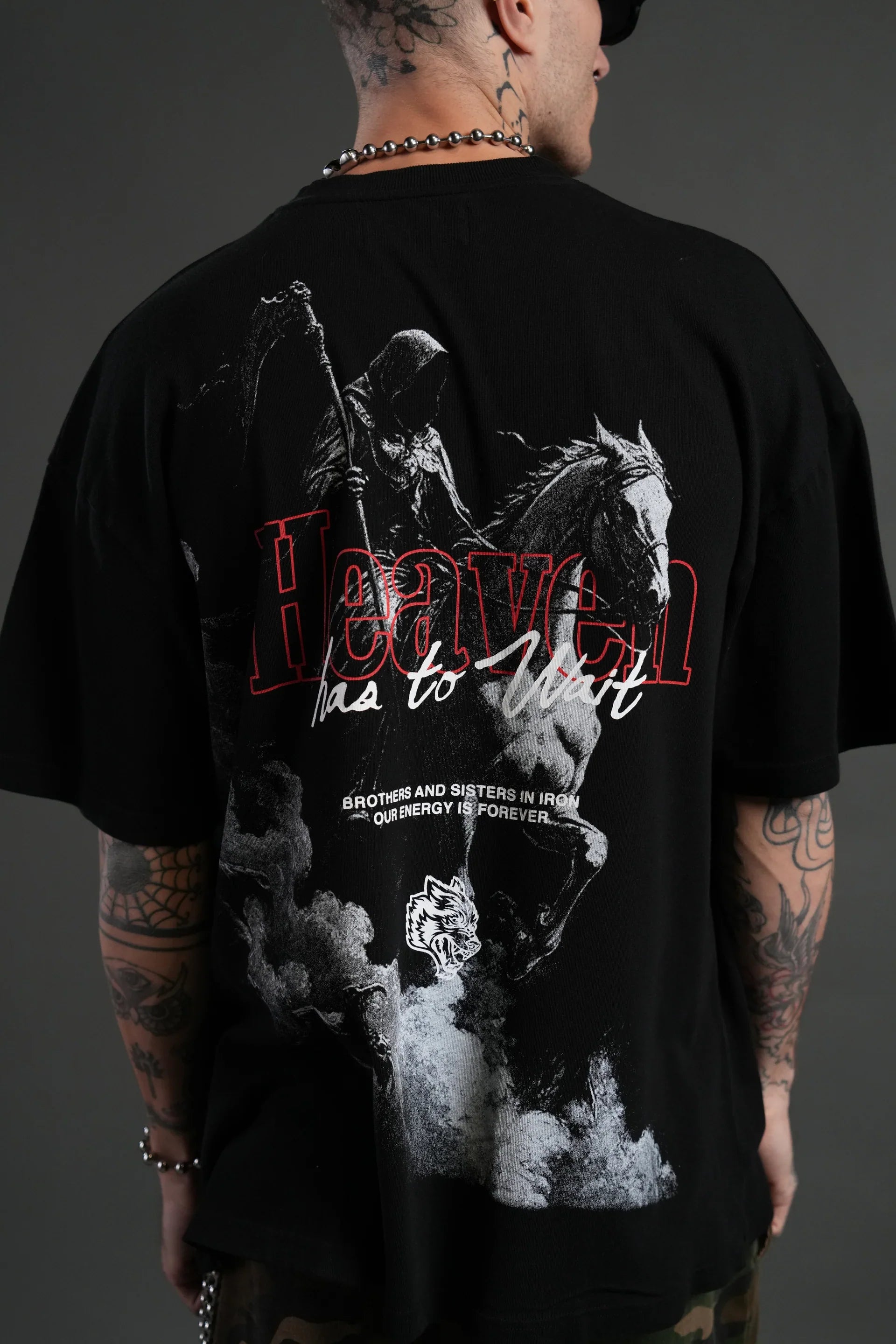 CAMISETA OVERSIZED - REAPER ASCENSION