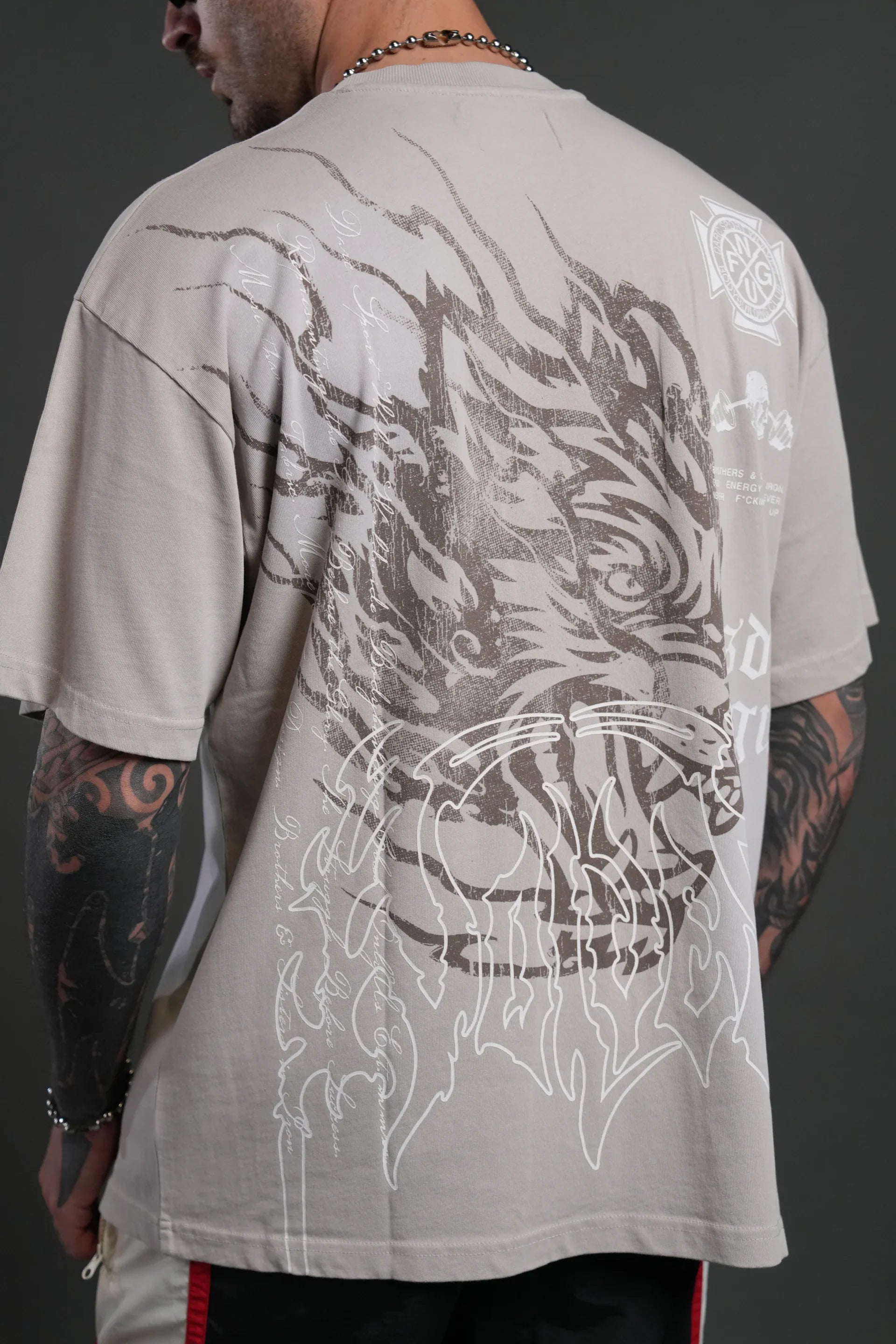 CAMISETA OVERSIZED - FOREVER WOLF