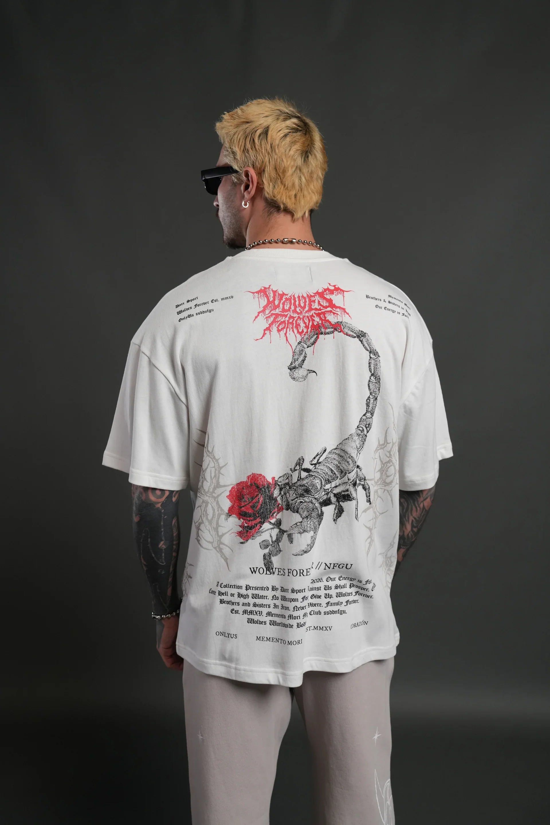 CAMISETA OVERSIZED - SCORPION