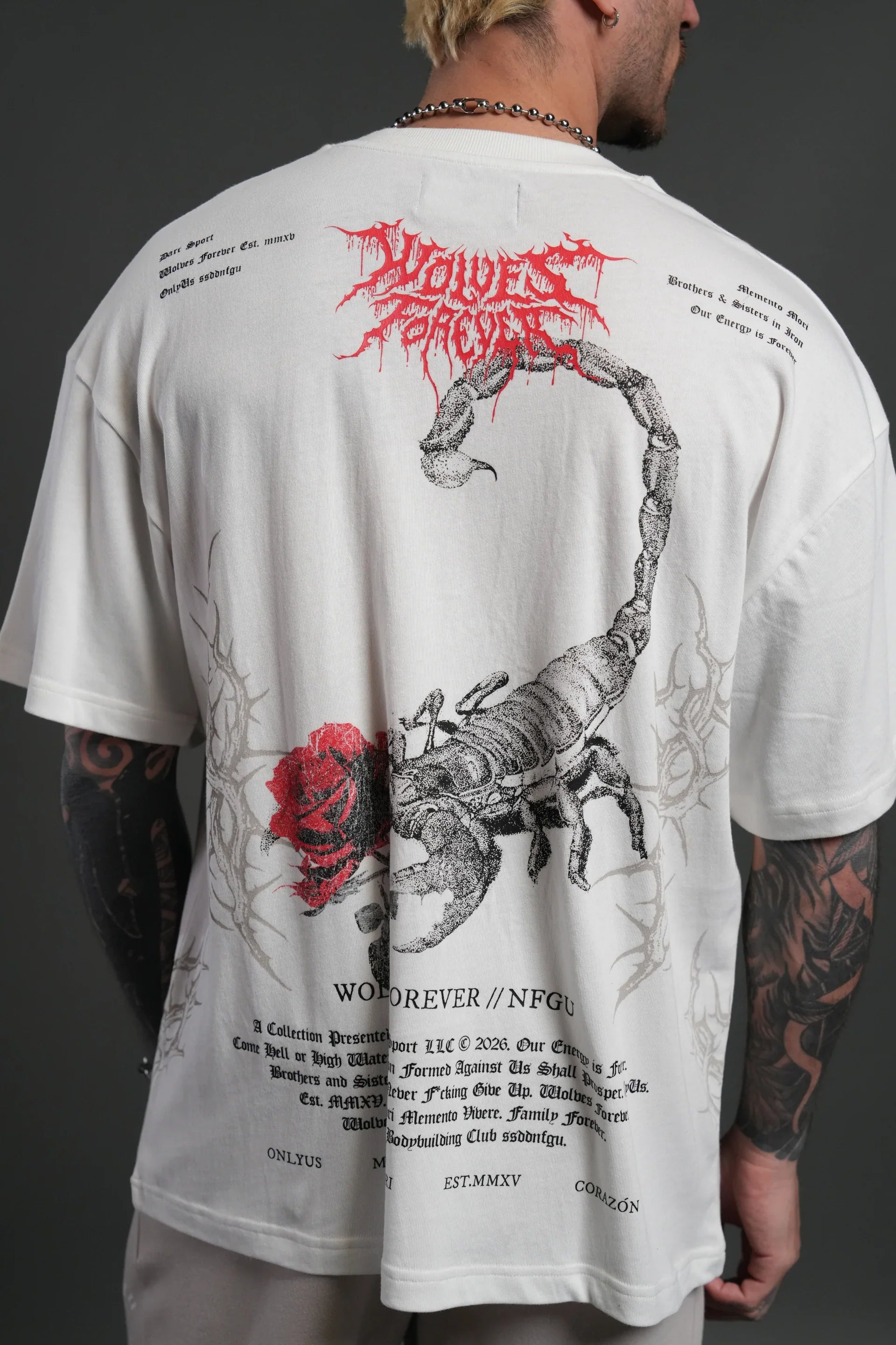 CAMISETA OVERSIZED - SCORPION